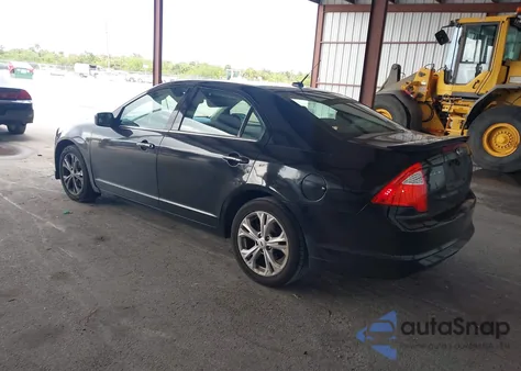 2012 Ford Fusion Se from USA, damaged, VIN 3FAHP0HA7CR425737